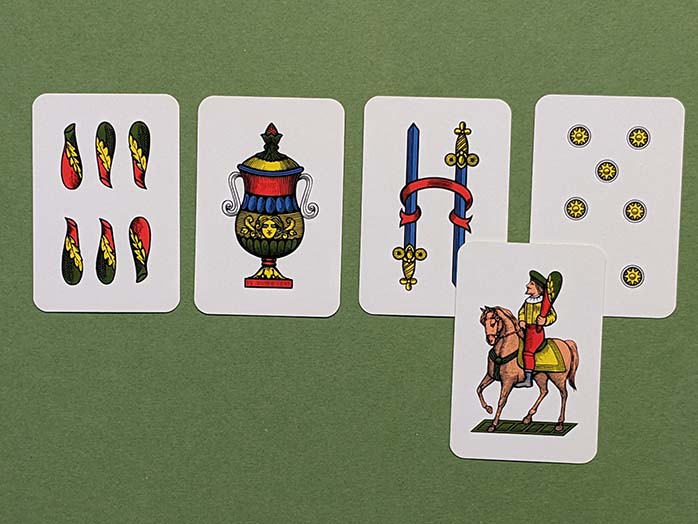 carte da gioco Napoletane plastificate scopa scopone tressette briscola